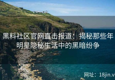 黑料社区官网直击报道：揭秘那些年明星隐秘生活中的黑暗纷争