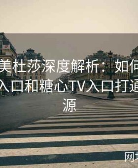 糖心TV美杜莎深度解析：如何利用糖心在线入口和糖心TV入口打通全网资源