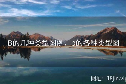 B的几种类型图例，b的各种类型图