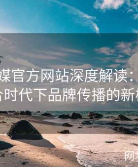 麻豆官媒官方网站深度解读：新媒体融合时代下品牌传播的新模式