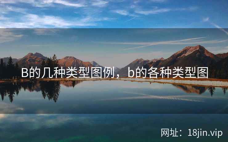 B的几种类型图例，b的各种类型图