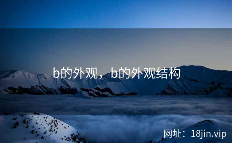 b的外观，b的外观结构