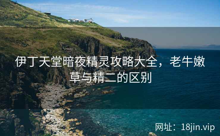 伊丁天堂暗夜精灵攻略大全，老牛嫩草与精二的区别