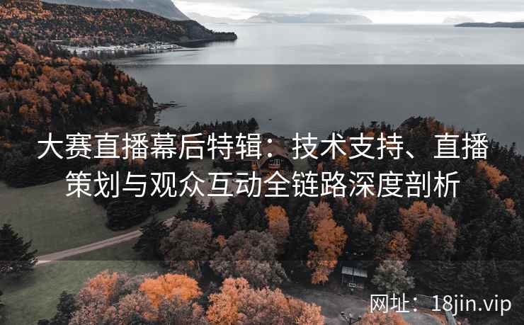 大赛直播幕后特辑：技术支持、直播策划与观众互动全链路深度剖析
